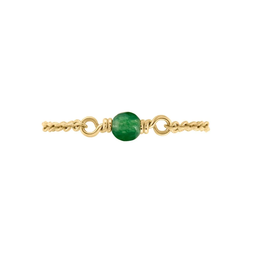 Bague Calliope Plaqué Or Doré Agate|Marc Orian Clearance