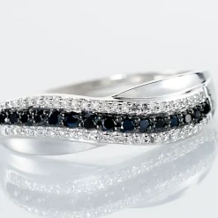 Bague Calliste Or Blanc Diamant