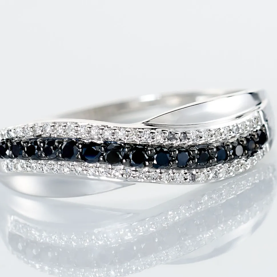 Bague Calliste Or Blanc Diamant