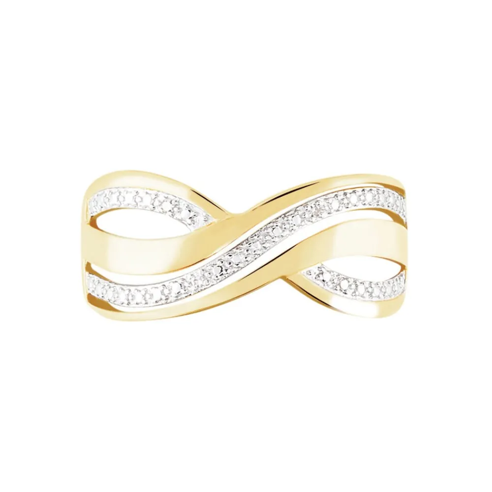 Bague Callistine Or Jaune Diamant|Marc Orian New
