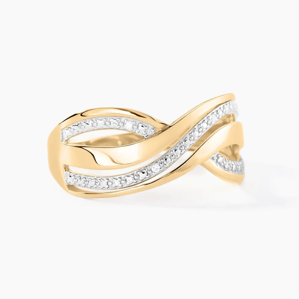 Bague Callistine Or Jaune Diamant|Marc Orian New