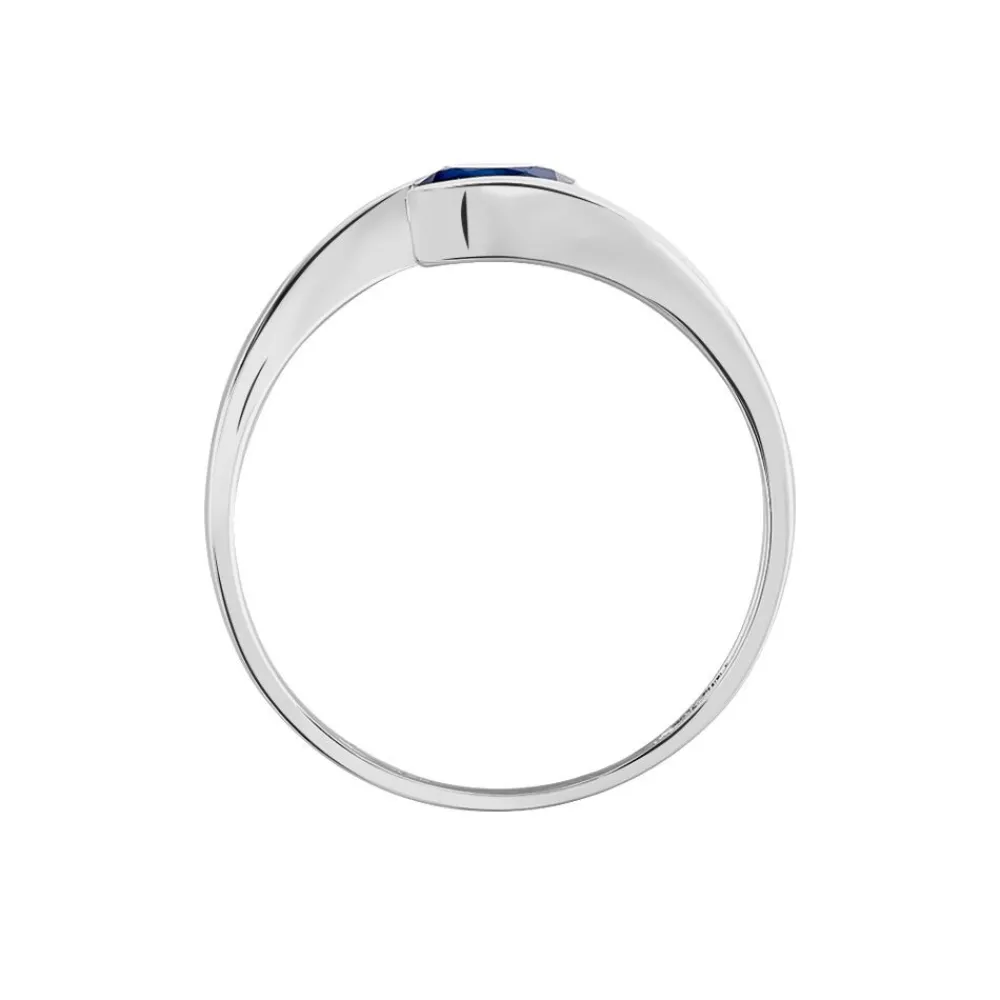 Bague Camilia Or Blanc Saphir|Marc Orian