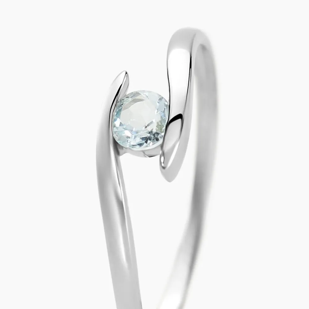 Bague Camilia Or Blanc Topaze|Marc Orian Hot