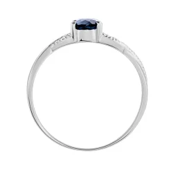 Bague Candice Or Blanc Topaze|Marc Orian Online