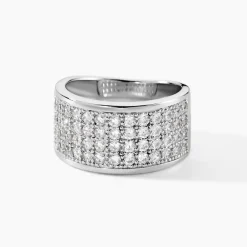 Bague Cecelia Argent Blanc Oxyde De Zirconium|Marc Orian Online