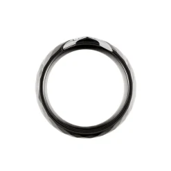 Bague Ceramique X Argent Blanc Oxyde De Zirconium Et Céramique|Marc Orian