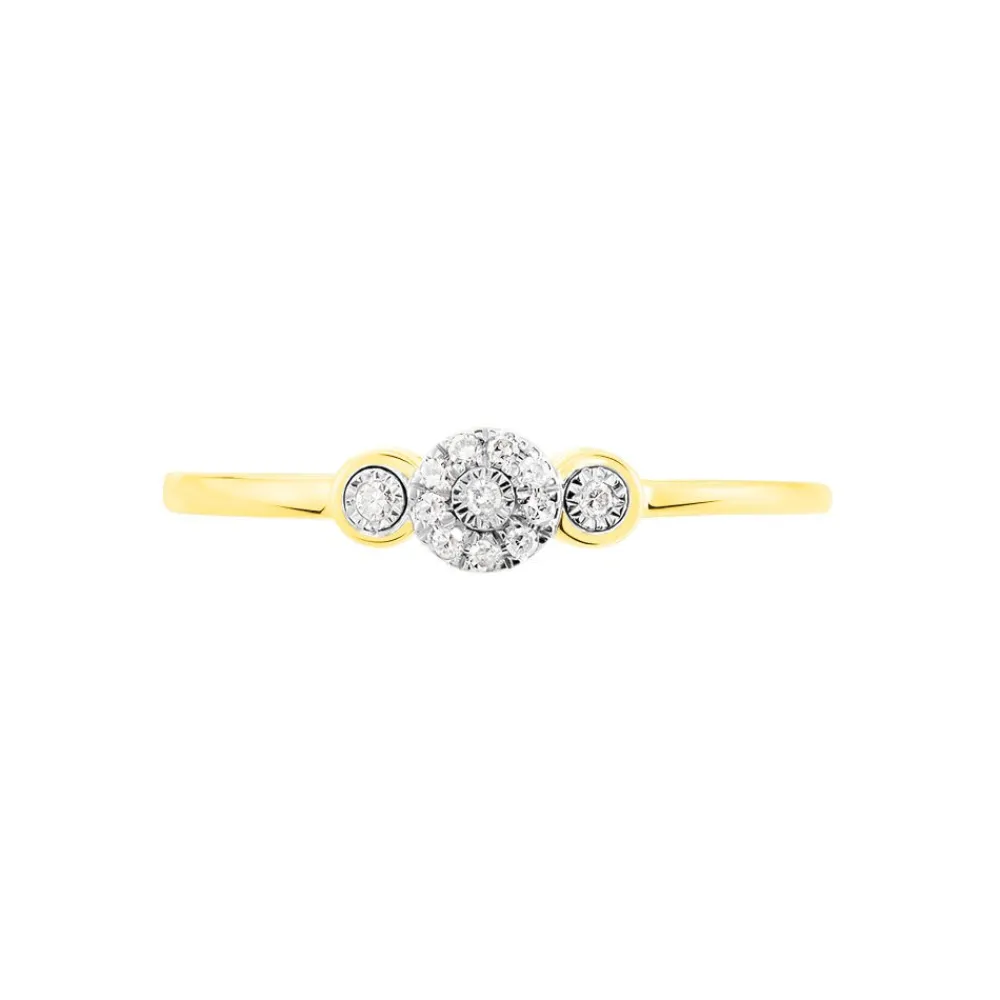 Bague Cesarita Or Jaune Diamant|Marc Orian New