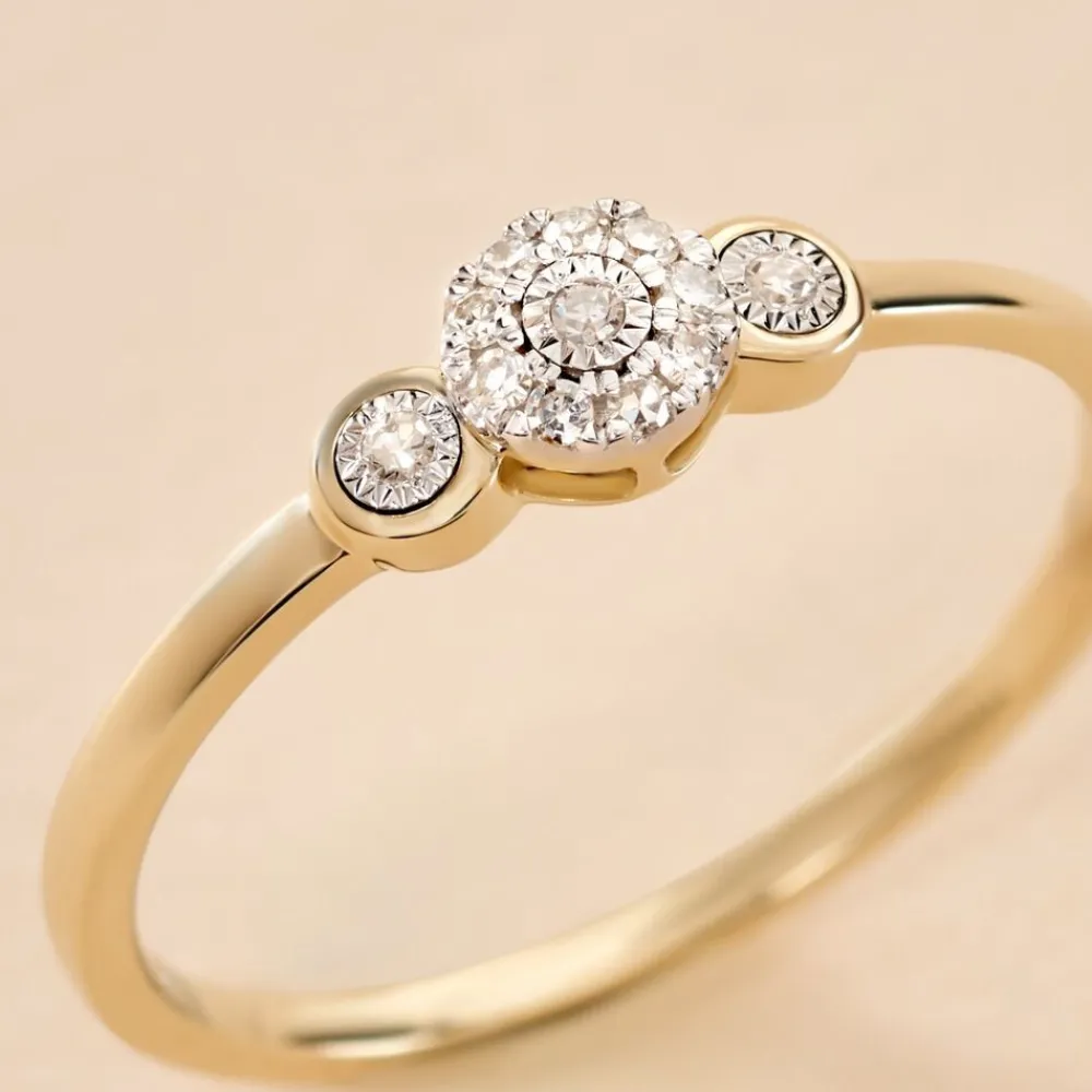 Bague Cesarita Or Jaune Diamant|Marc Orian New