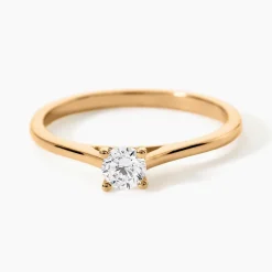 Bague Charlaine Plaqué Or Jaune Oxyde De Zirconium|Marc Orian Online