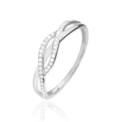 Bague Charlye Or Blanc Diamant