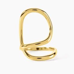 Bague Cherish Acier Jaune