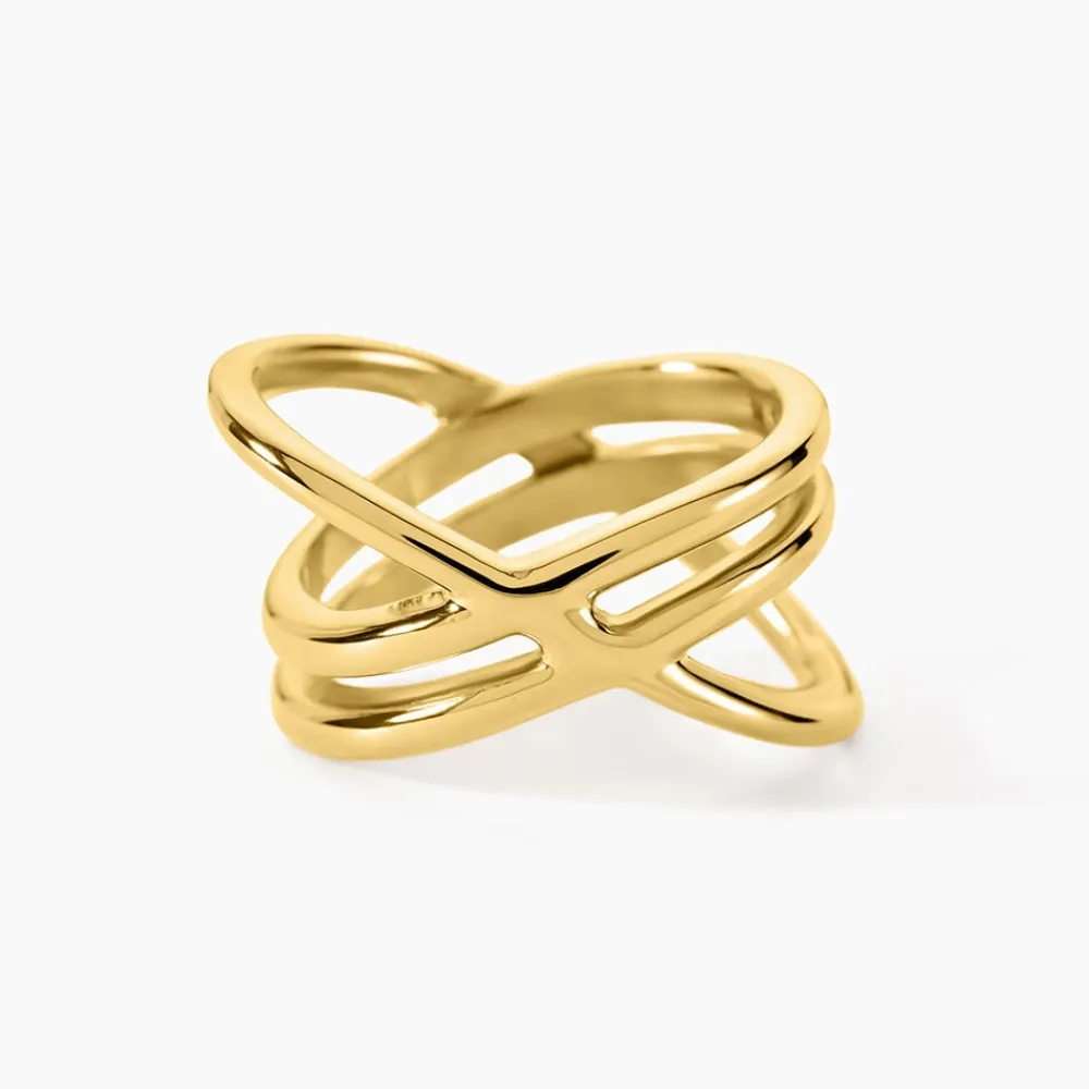 Bague Cherish Acier Jaune|Marc Orian Best