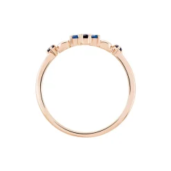 Bague Chessy Argent Rose Oxyde De Zirconium