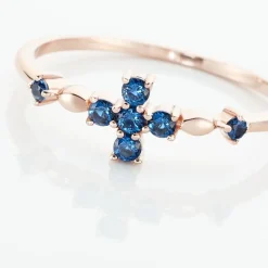 Bague Chessy Argent Rose Oxyde De Zirconium