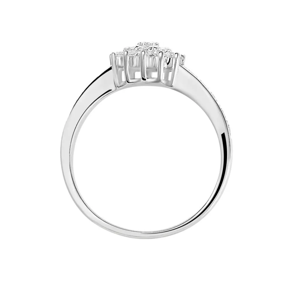 Bague Chou Or Blanc Diamant|Marc Orian Online