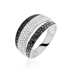 Bague Cihan Or Blanc Diamant