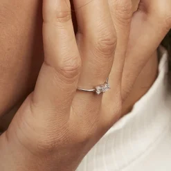 Bague Cinzia Argent Blanc Oxyde De Zirconium|Marc Orian Outlet