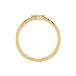 Bague éclat Perlé Plaqué Or Oxyde De Zirconium|Marc Orian Sale