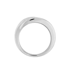 Bague Cleia Acier Blanc