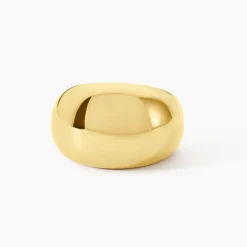 Bague Cleoria Acier Dore|Marc Orian Online