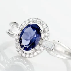Bague Dally Or Blanc Oxyde De Zirconium Iolite|Marc Orian Clearance