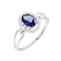 Bague Dally Or Blanc Oxyde De Zirconium Iolite|Marc Orian Clearance