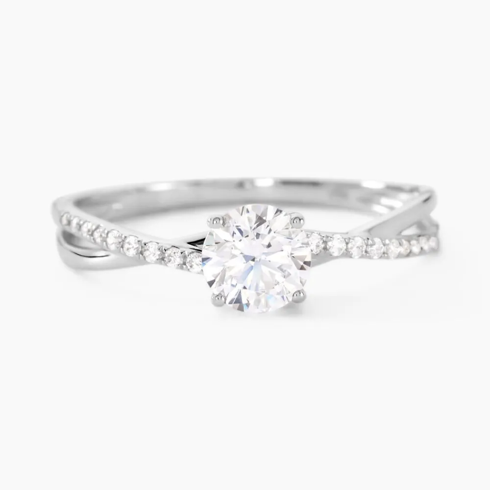 Bague Dana Or Blanc Oxyde De Zirconium|Marc Orian Best