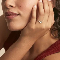 Bague Dana Or Blanc Oxyde De Zirconium|Marc Orian Best