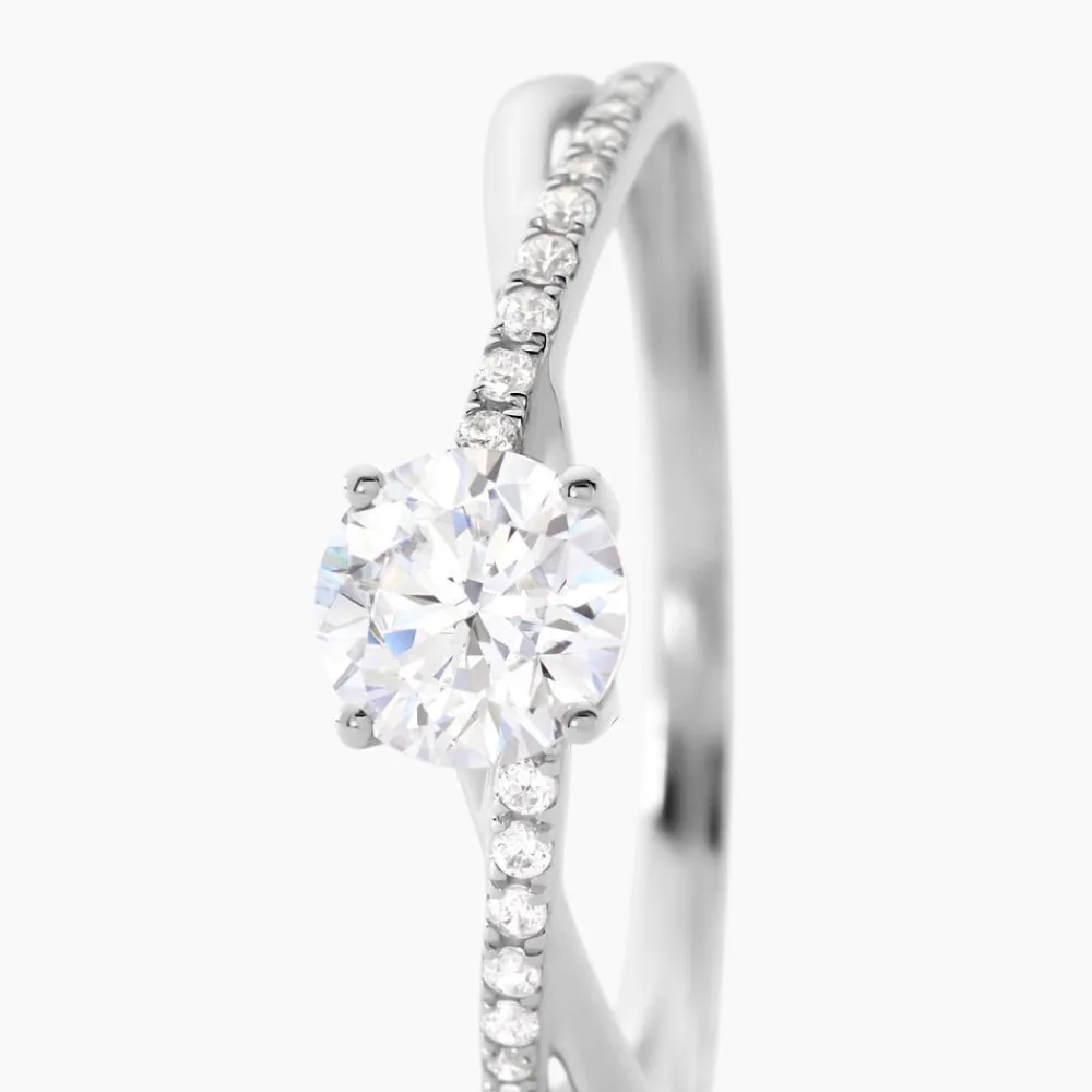 Bague Dana Or Blanc Oxyde De Zirconium|Marc Orian Best