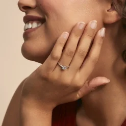 Bague Dana Or Blanc Oxyde De Zirconium|Marc Orian Best