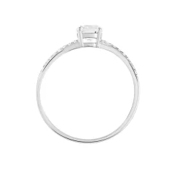 Bague Dana Or Blanc Oxyde De Zirconium|Marc Orian Best