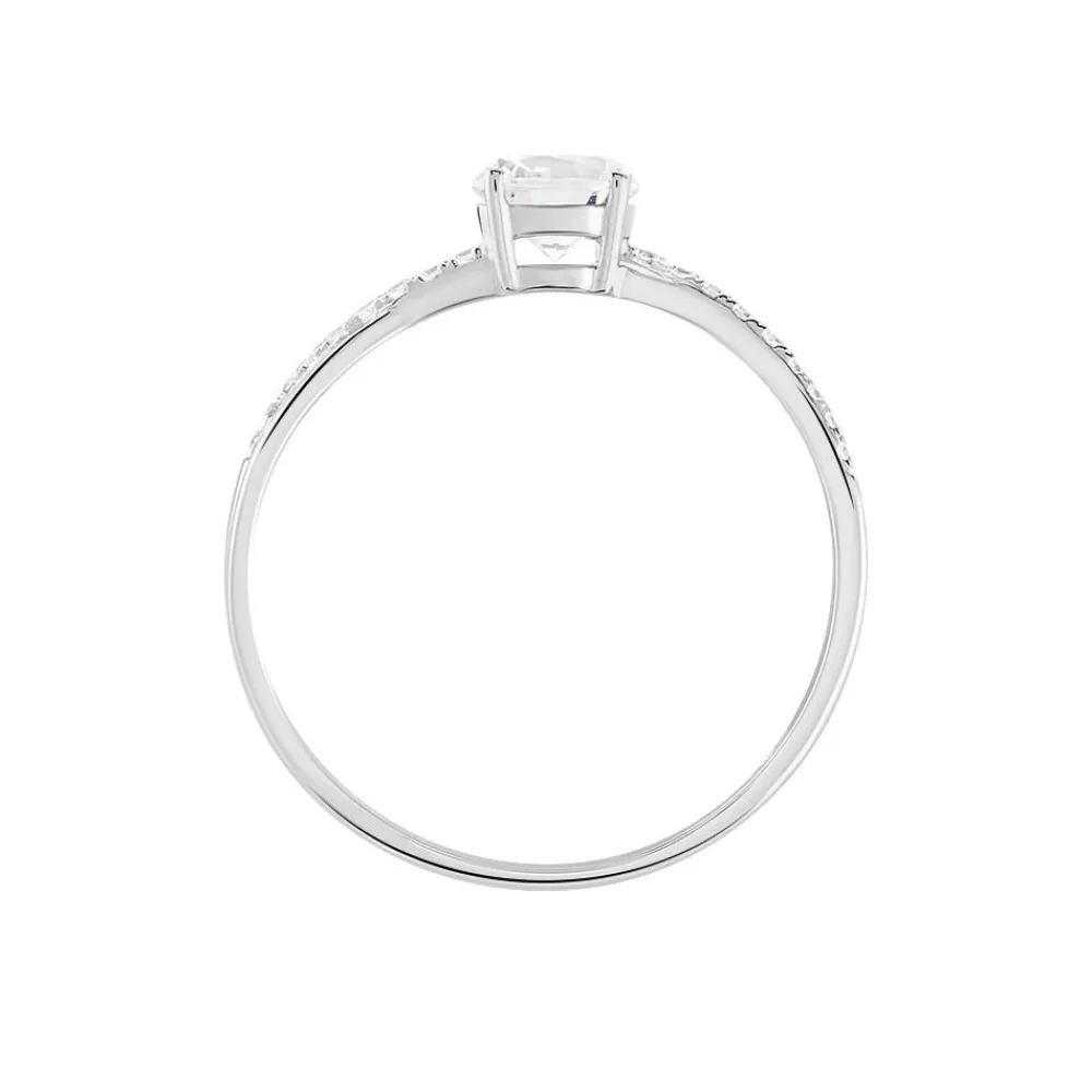 Bague Dana Or Blanc Oxyde De Zirconium|Marc Orian Best