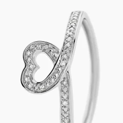 Bague Delaney Or Blanc Diamant|Marc Orian Hot