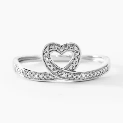 Bague Delaney Or Blanc Diamant|Marc Orian Hot