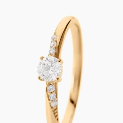 Bague Delphina Plaqué Or Jaune Oxyde De Zirconium|Marc Orian