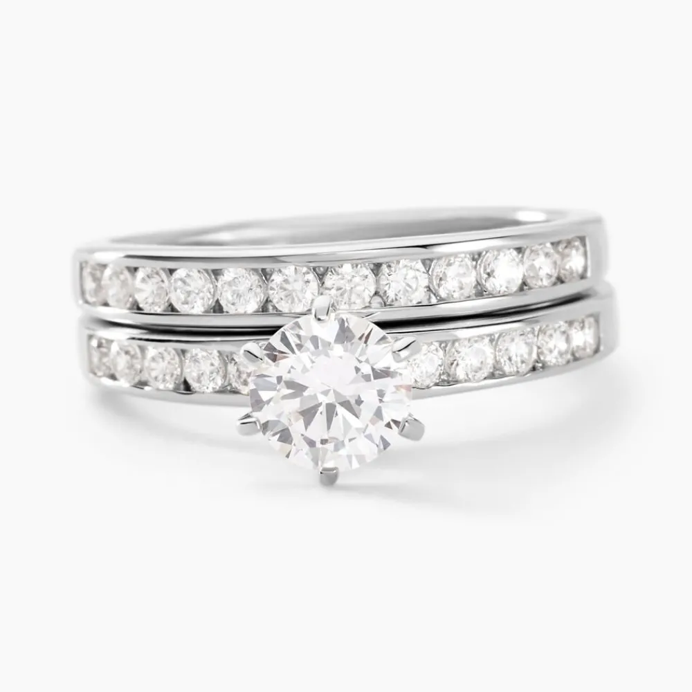 Bague Double Jeu De Zirconium|Marc Orian Sale