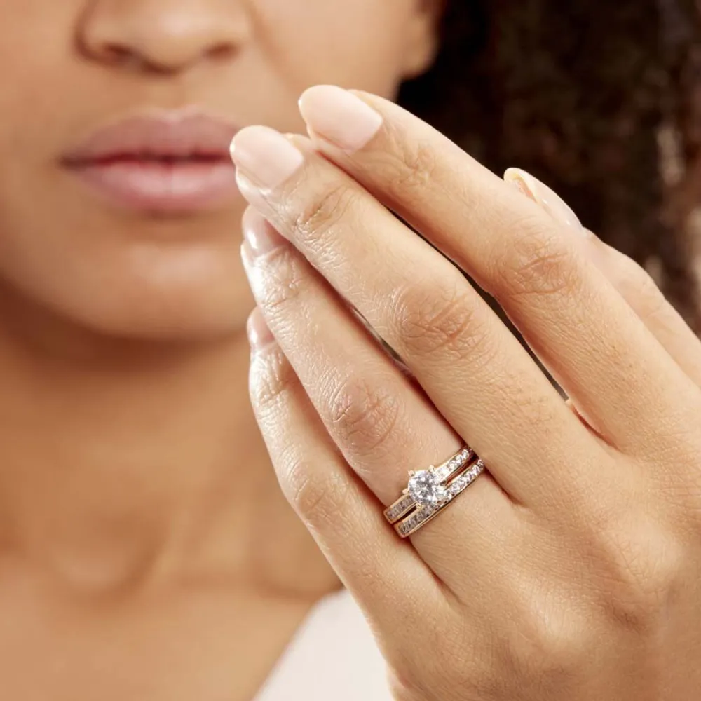 Bague Double Jeu De Zirconium|Marc Orian Hot
