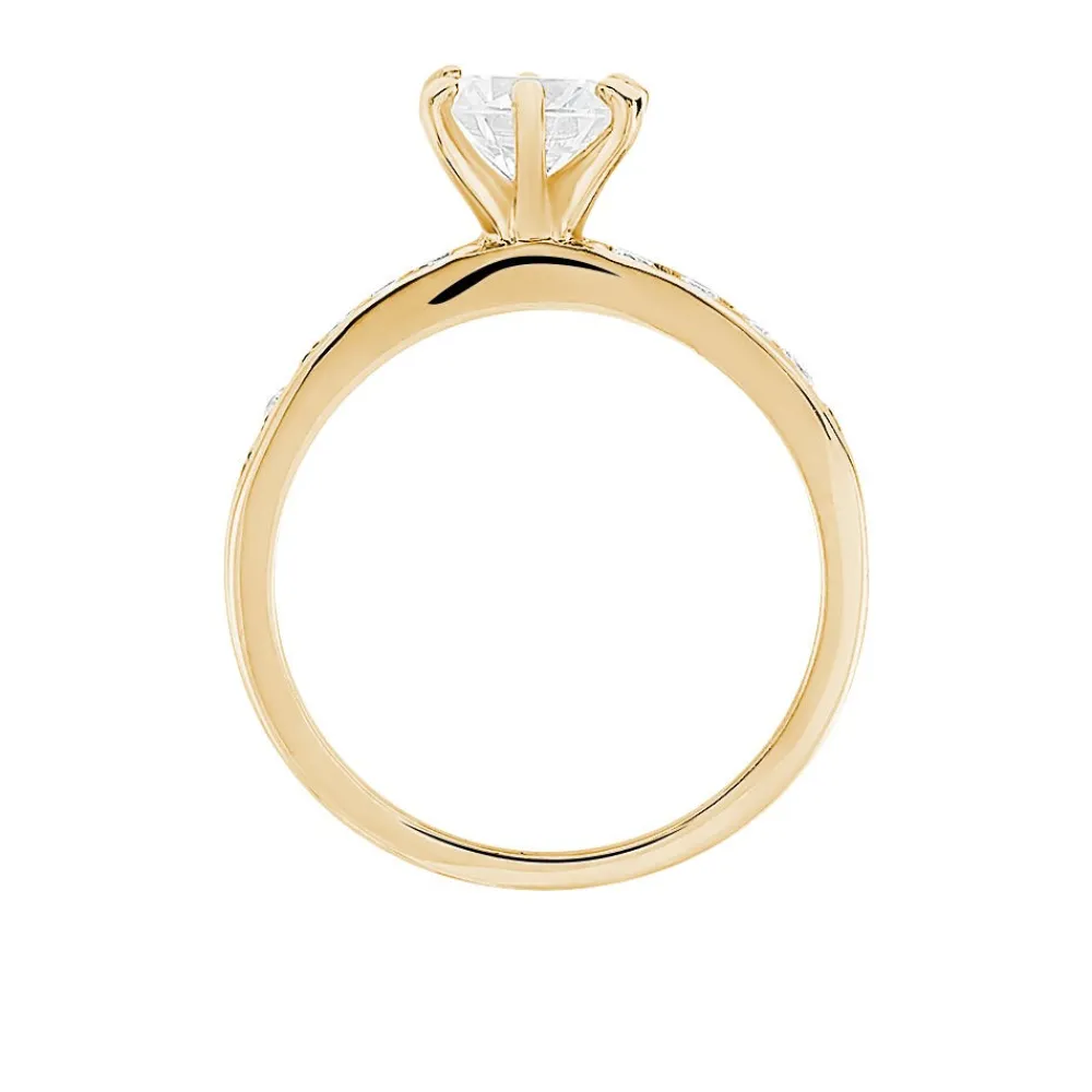Bague Double Jeu De Zirconium|Marc Orian Hot