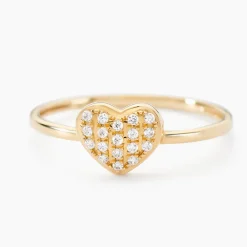 Bague Eclat D'amour Or Jaune Oxyde De Zirconium|Marc Orian Hot
