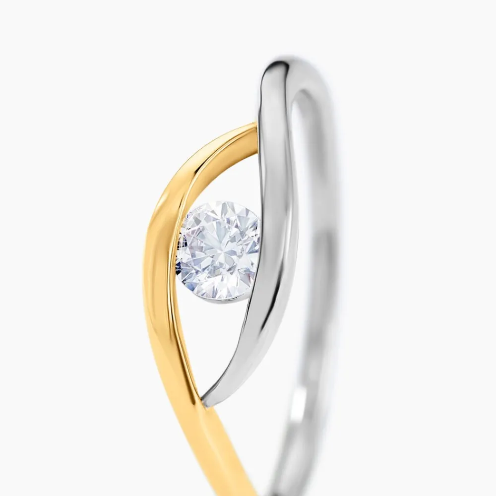 Bague Elmie Or Jaune Argent Blanc Oxyde De Zirconium|Marc Orian Discount