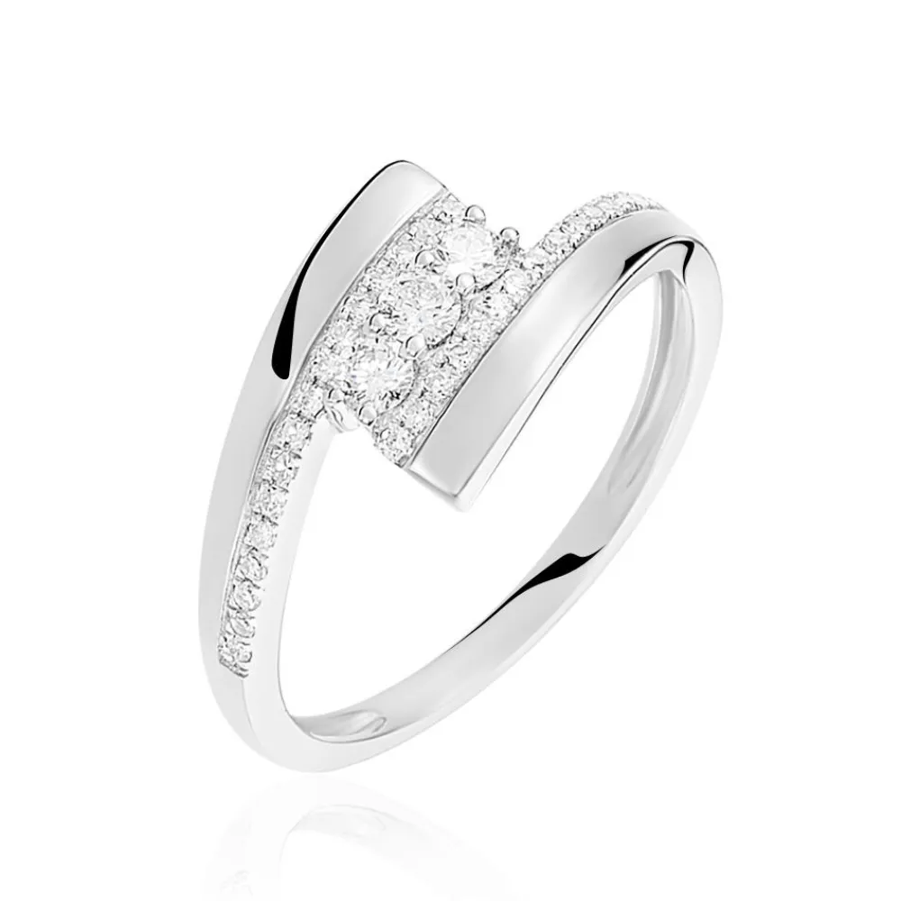 Bague Elorria Or Blanc Diamant|Marc Orian Sale