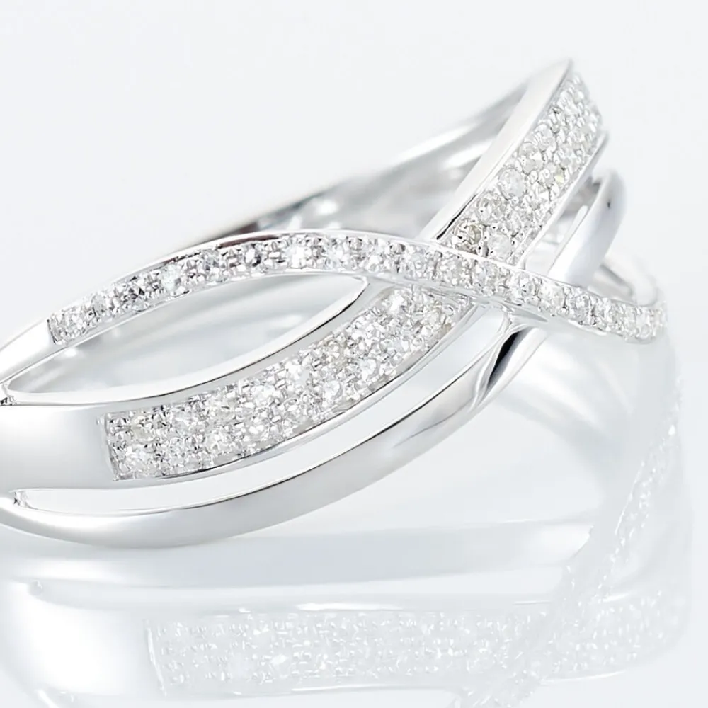 Bague Emilie Or Blanc Diamant|Marc Orian Sale