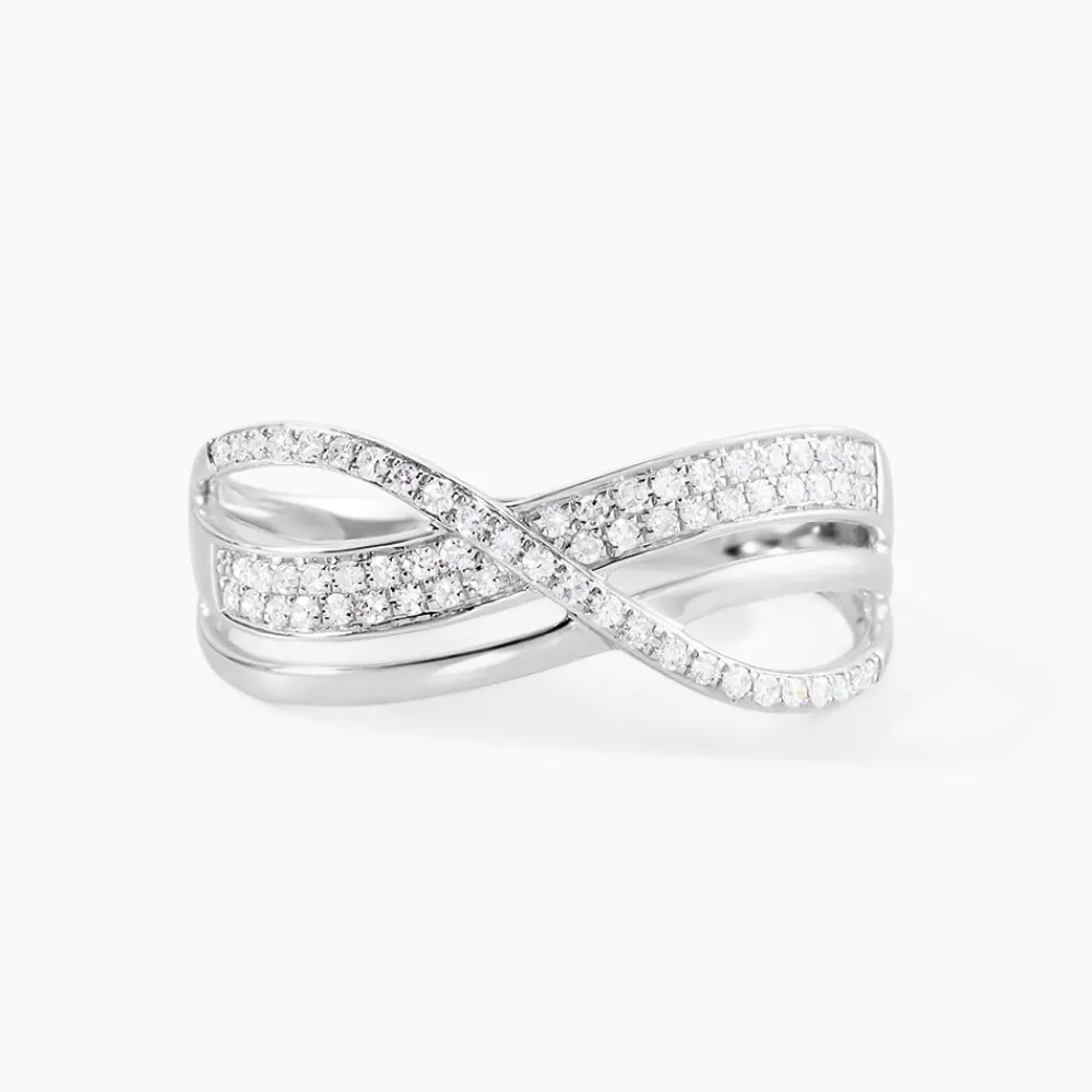 Bague Emilie Or Blanc Diamant|Marc Orian Sale