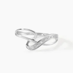 Bague Emma-lise Or Blanc Diamant