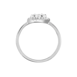 Bague Eryne Argent Blanc Oxyde De Zirconium|Marc Orian Outlet