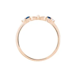 Bague Esia Argent Rose Oxyde De Zirconium|Marc Orian Clearance
