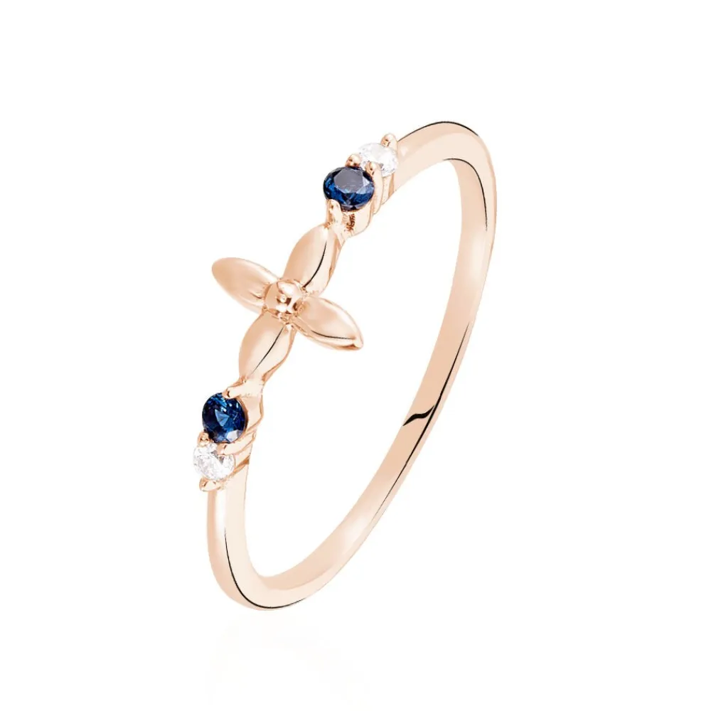 Bague Esia Argent Rose Oxyde De Zirconium|Marc Orian Clearance