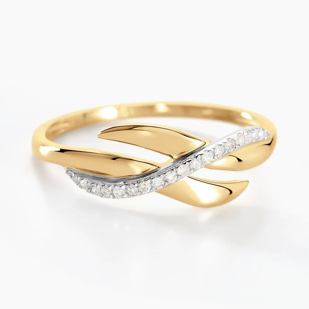 Bague Ester Or Jaune Diamant|Marc Orian Online