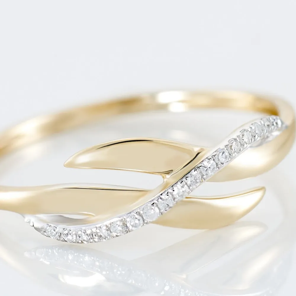 Bague Ester Or Jaune Diamant|Marc Orian Online