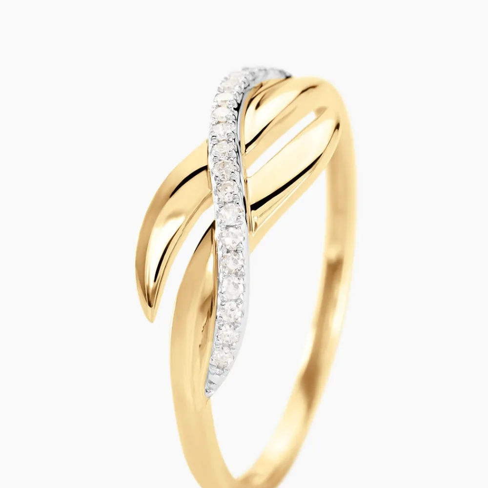 Bague Ester Or Jaune Diamant|Marc Orian Online